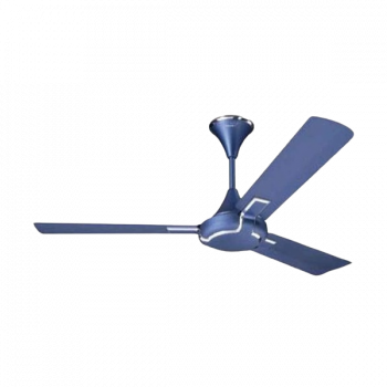 V-Guard Glado Prime 400rpm Riband Matte 3 Blade Ceiling Fan, Sweep: 1200 mm | Blue