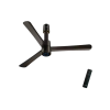 V-Guard INSIGHT-G Ceiling Fan | 1200 mm | BLDC Motor | Remote Control | Brown Matte