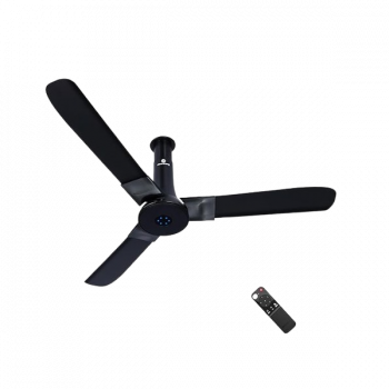 atomberg Studio+BLDC Ceiling Fan | 1200mm | Remote Control | Midnight Black Matt