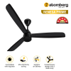 Atomberg Renesa Prime Ceiling Fan | 1200 mm | 3 Blade | Gloss Black
