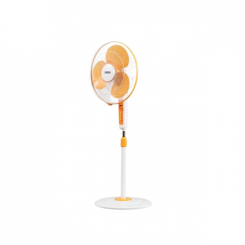 USHA Maxx Air High Speed Pedestal Fan | 400MM | Orange & White