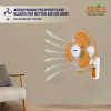 Usha Maxx Air Wall Fan | 400 mm | Orange & White