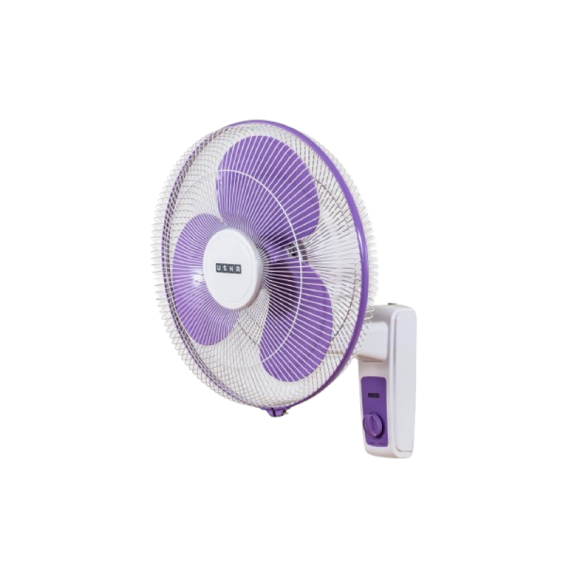 Usha Maxx Air High Speed Wall Fan | 400MM | Purple and White Usha Maxx Air High Speed Wall Fan | 400MM | Purple and White