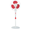Impex ZOLO Pedastal Fan | 400 mm | 1350 RPM | RED WHITE Impex ZOLO Pedastal Fan | 400 mm | 1350 RPM | RED WHITE
