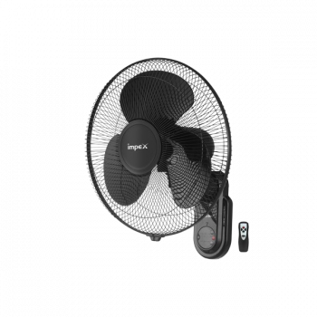 Impex Zolo RWF Wall Fan | 1350 RPM | Black