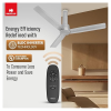 Havells Elio Bldc High Air Ceiling Fan | 1200Mm | 5 stars | Remote Controlled | Grey