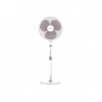 Bajaj ROBUSTO Pedestal Fan | 400 mm | Lavender White