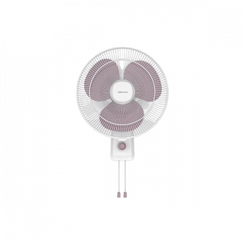 Bajaj Robusto Oscillating Wall Fan | 400mm | High Air Delivery | Modern Décor | Lavender & White