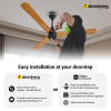 Atomberg Aris Starlight Ceiling Fan | 1200 mm | 3 Blade | BLDC Motor with Remote | Dark Teakwood Atomberg Aris Starlight Ceiling Fan | 1200 mm | 3 Blade | BLDC Motor with Remote | Dark Teakwood