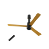 V-Guard INSIGHT-G Ceiling Fan | 1200 mm | BLDC Motor | Remote Control | Choco Gold Wood V-Guard INSIGHT-G Ceiling Fan | 1200 mm | BLDC Motor | Remote Control | Choco Gold Wood