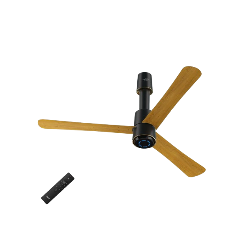 V-Guard INSIGHT-G Ceiling Fan | 1200 mm | BLDC Motor | Remote Control | Choco Gold Wood V-Guard INSIGHT-G Ceiling Fan | 1200 mm | BLDC Motor | Remote Control | Choco Gold Wood