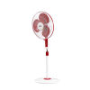 USHA Maxx Air Pedestal Fan | 400 mm | Red & White USHA Maxx Air Pedestal Fan | 400 mm | Red & White