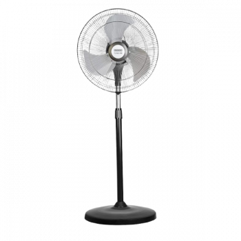 Usha Turbo 180 Pedestal Fan | 450mm | Metal Black