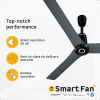 Atomberg Aris Contour Smart Ceiling Fan | 1200 mm | 3 Blade | Regent Grey Atomberg Aris Contour Smart Ceiling Fan | 1200 mm | 3 Blade | Regent Grey