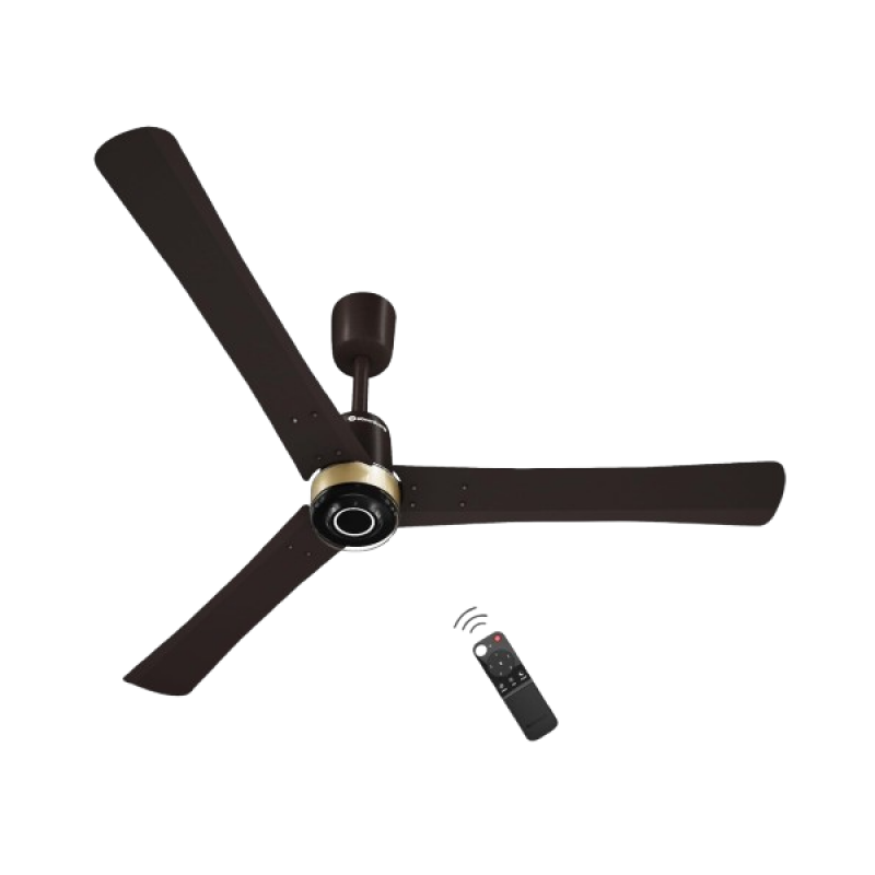 Atomberg Renesa Elite Ceiling Fan | 1200 mm | 3 Blade | BLDC Motor with Remote | Blaze Brown