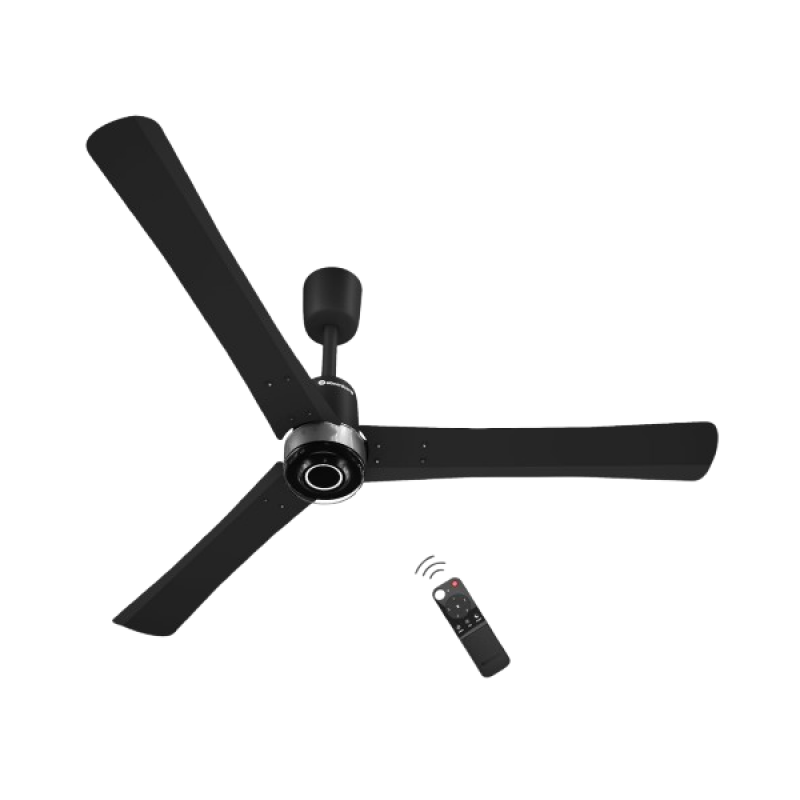 Atomberg Renesa Elite Ceiling Fan | 1200 mm | Remote Control & LED Indicators | Midnight Black Atomberg Renesa Elite Ceiling Fan | 1200 mm | Remote Control & LED Indicators | Midnight Black