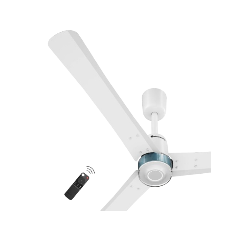 Atomberg Renesa Elite | 1200 mm | BLDC Ceiling Fan with Remote Control & LED Indicators | Snow White