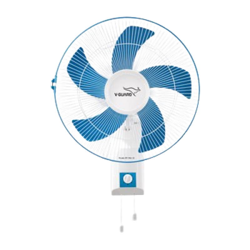 V Guard Finesta STD Prime II Wall Fan | 400 mm | White Blue V Guard Finesta STD Prime II Wall Fan | 400 mm | White Blue