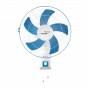 V Guard Finesta STD Prime II Wall Fan | 400 mm | White Blue