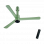 V-Guard INSIGHT-G Ceiling Fan | 1200 mm | 3 Blade | Emerald Green