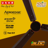 Usha AeroEdge BLDC Ceiling Fan | 1200mm | with RF Remote | smoke brown Usha AeroEdge BLDC Ceiling Fan | 1200mm | with RF Remote | smoke brown
