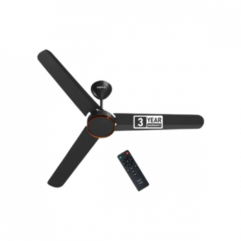 Impex E-Saver BLDC Ceiling Fan with Remote Contro | 1200 mm | 5 star Rated Energy Efficient Ceiling Fan | Smoke Brown