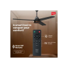 Impex E-Saver BLDC Ceiling Fan with Remote Contro | 1200 mm | 5 star Rated Energy Efficient Ceiling Fan | Smoke Brown Impex E-Saver BLDC Ceiling Fan with Remote Contro | 1200 mm | 5 star Rated Energy Efficient Ceiling Fan | Smoke Brown