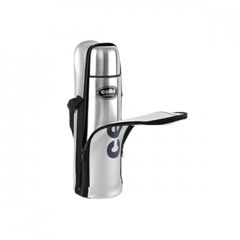 Cello Lifestyle Vacuum Insulated Flask with Thermal Jacket | 750 ml | Hot and Cold | Double Walled Stainless Steel Bottle