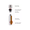 Cello Flip Style Flask | 500 ml | Stainless steel