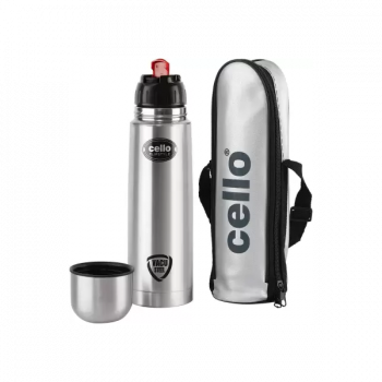 Cello Flask | S.S Flip Style | 750 ml | Silver
