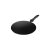 Impex ICTP-28 Nonstick Aluminium Concave Tawa Pan | 28 cm | Cherry Red