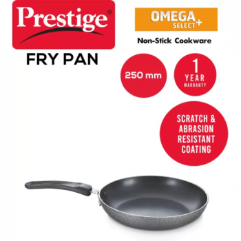 Prestige Omega Select Plus (30715) Fry Pan | 25 cm diameter 1.7 L capacity | Aluminium Prestige Omega Select Plus (30715) Fry Pan | 25 cm diameter 1.7 L capacity | Aluminium