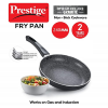Prestige Aluminium Omega Deluxe Granite Fry Pan | 36305 | 24 cm | Black Prestige Aluminium Omega Deluxe Granite Fry Pan | 36305 | 24 cm | Black