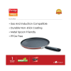 Prestige Omega Deluxe Aluminium Induction Base Non Stick Omni Tawa | 28 cm | Red