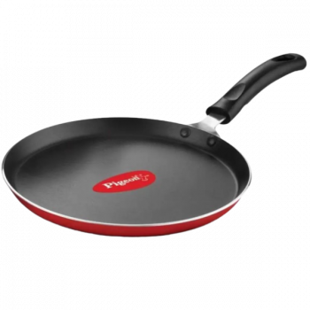 Pigeon Storm Flat Non-stick Tawa | Induction Base Tawa | 27 cm diameter | Aluminium