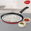Pigeon Storm Flat Non-stick Tawa | Induction Base Tawa | 27 cm diameter | Aluminium