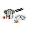 Blueberry’s Stainless Steel Sauce Pan + 24 cm Stainless Steel Fry Pan | BSP1785 Blueberry’s Stainless Steel Sauce Pan + 24 cm Stainless Steel Fry Pan | BSP1785