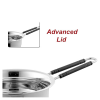 Blueberry’s Stainless Steel Sauce Pan + 24 cm Stainless Steel Fry Pan | BSP1785 Blueberry’s Stainless Steel Sauce Pan + 24 cm Stainless Steel Fry Pan | BSP1785