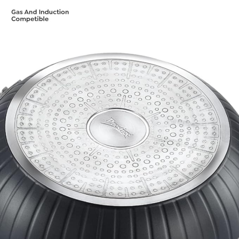 Prestige Durastone OMNI Hard Anodised Fry Pan | 28 cm | 2.6 L Prestige Durastone OMNI Hard Anodised Fry Pan | 28 cm | 2.6 L