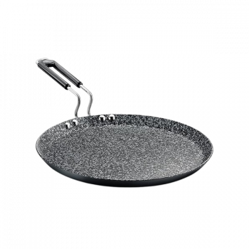 Prestige Durastone Hard Anodised 6 Layer Non Stick Omni Tawa | 25 cm | Black