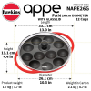 Hawkins Futura Appe Pan | 26 cm | Glass Lid | NAPE26G