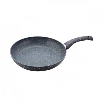 Wonderchef Granite Non Stick Fry Pan | 24 cm | 5 Layer PFOA Free Non Stick Coating | Grey