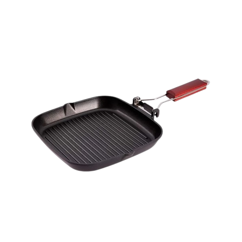 Wonderchef Caesar Folding Nonstick Grill Pan | 24 cm | 5 mm | Black Wonderchef Caesar Folding Nonstick Grill Pan | 24 cm | 5 mm | Black