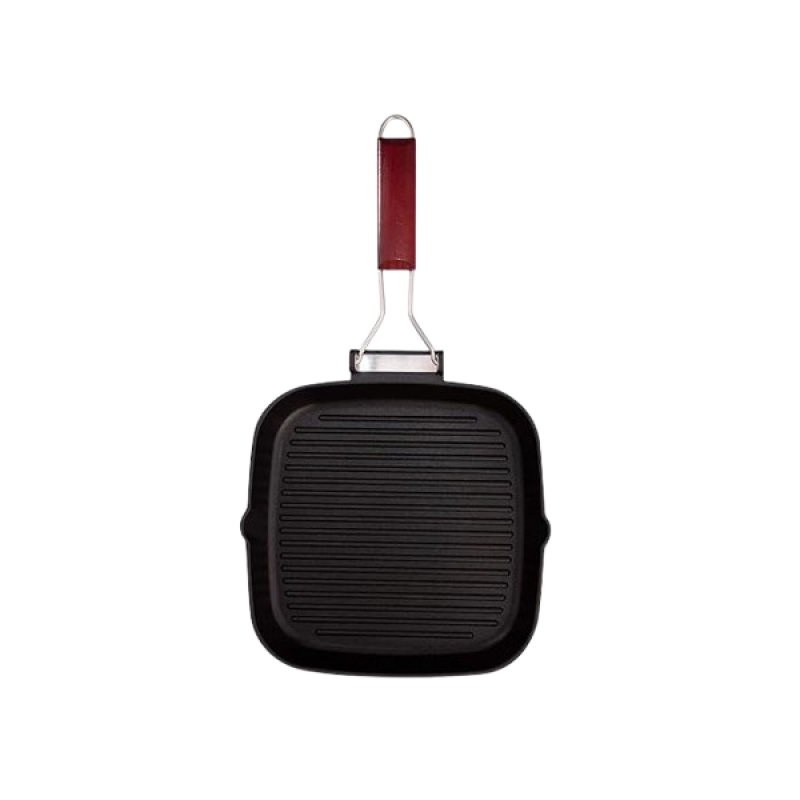 Wonderchef Caesar Folding Nonstick Grill Pan | 24 cm | 5 mm | Black Wonderchef Caesar Folding Nonstick Grill Pan | 24 cm | 5 mm | Black