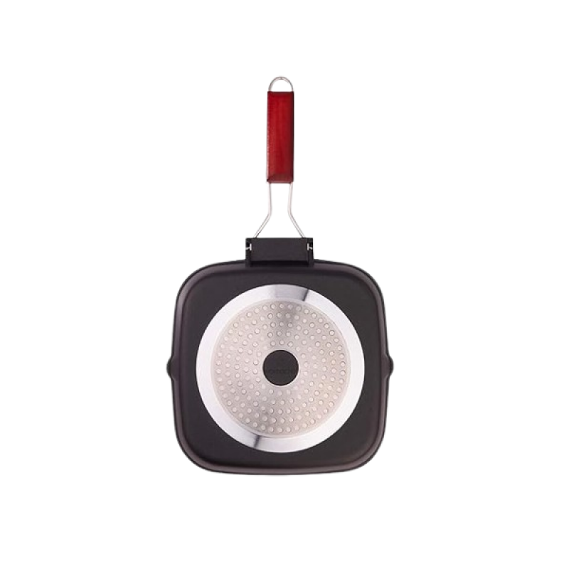 Wonderchef Caesar Folding Nonstick Grill Pan | 24 cm | 5 mm | Black Wonderchef Caesar Folding Nonstick Grill Pan | 24 cm | 5 mm | Black