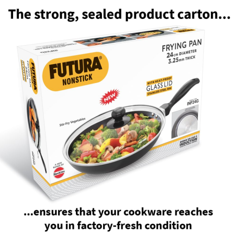 Hawkins Futura Nonstick Frying Pan | 24 cm | INF24 Hawkins Futura Nonstick Frying Pan | 24 cm | INF24
