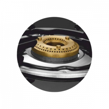 Preethi Zeal Glass Manual Gas Stove | 2 Burners