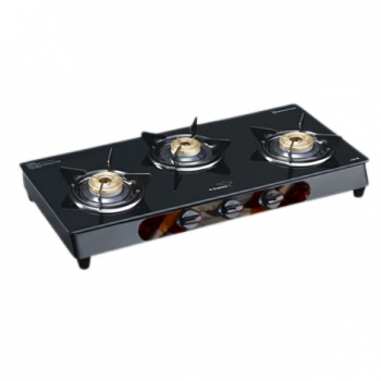 V-Guard VGM 3C Stainless Steel Manual Gas Stove | 3 Burners