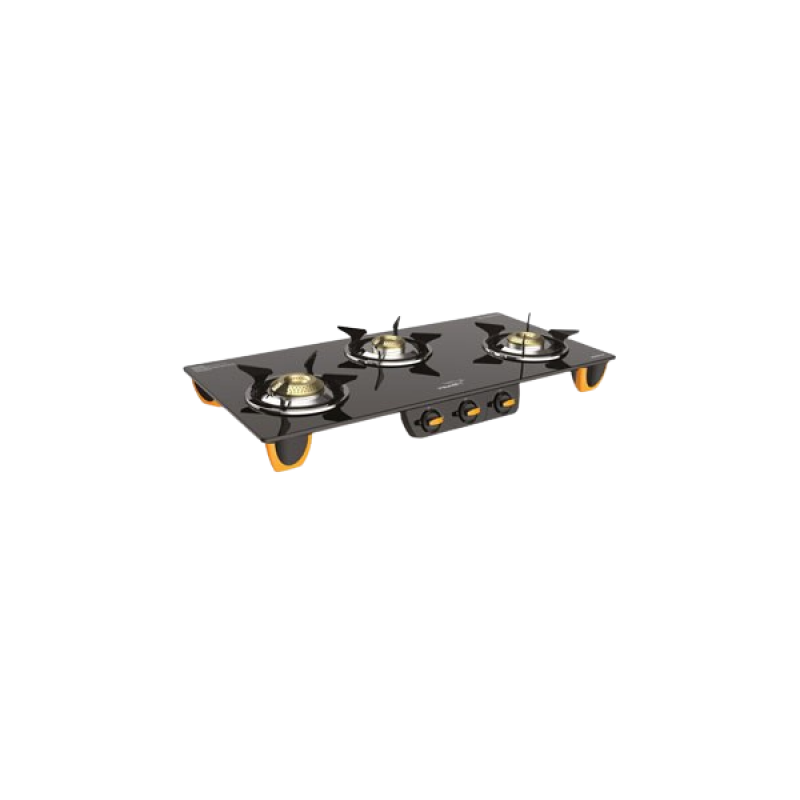 V-Guard VGM 3D Stainless Steel Manual Gas Stove | 3 Burner V-Guard VGM 3D Stainless Steel Manual Gas Stove | 3 Burner