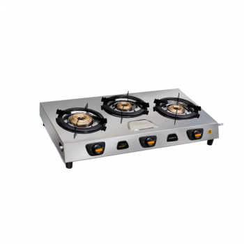 V-Guard Splendid Gas Stove | 3 Burner